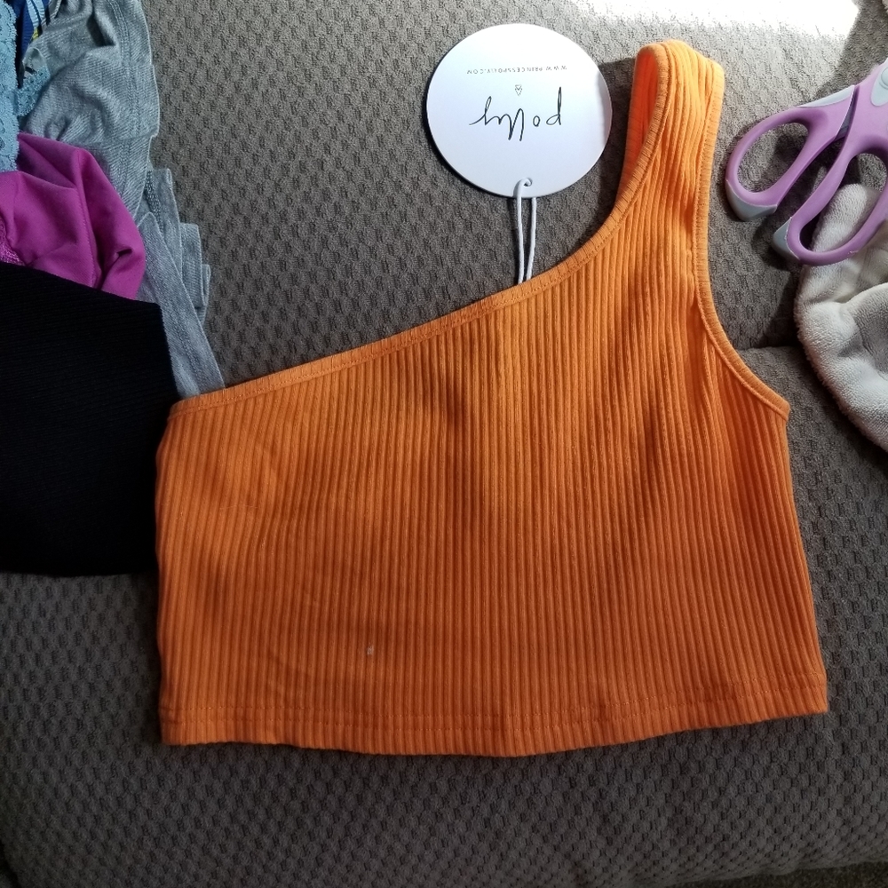 Princess Polly One Shoulder Crop Top